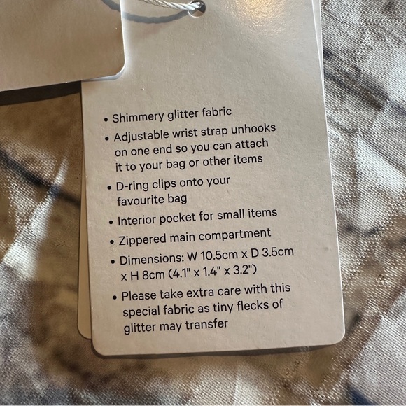 NWT Lululemon Everywhere Belt Bag Nano *Glitter ONE SIZE (DKSV/GGRE/SLVR) - Picture 15 of 16